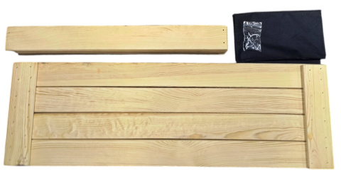 Warzywniak skrzynia na warzywa inspekt drewniany 60x120 podwyższany 36cm Warzywniak skrzynia na warzywa inspekt drewniany 60x120 podwyższany 36cm