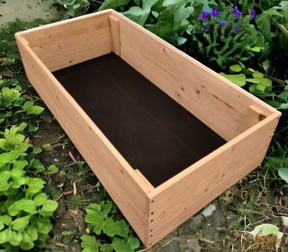Warzywniak skrzynia na warzywa inspekt drewniany 80x120 wysoki 27cm