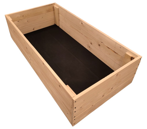 Warzywniak skrzynia na warzywa inspekt drewniany 80x120 wysoki 27cm Warzywniak skrzynia na warzywa inspekt drewniany 80x120 wysoki 27cm